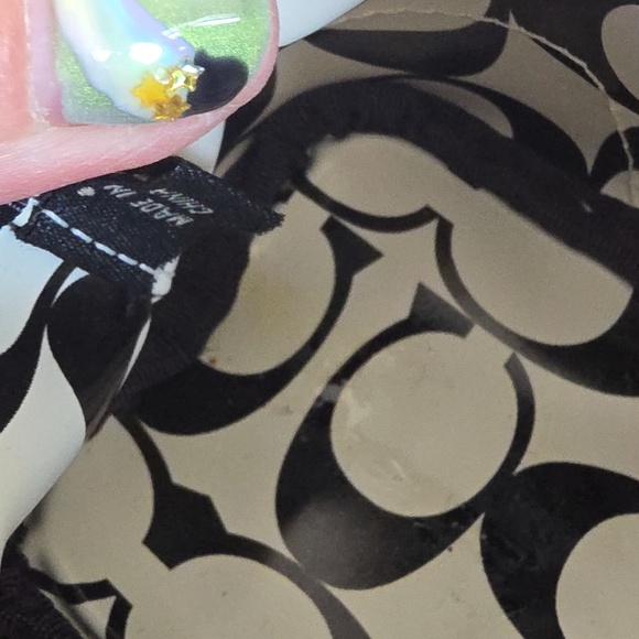 Coach Pouch, Zippered Top, Cosmetics, Pens Etc. - Picture 12 of 12